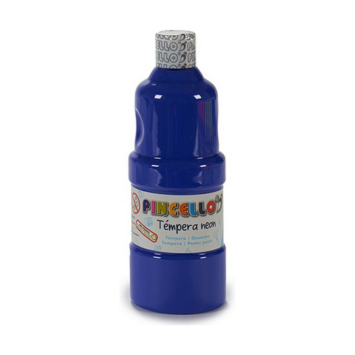 Tempera Pincello Neon Mov 400 ml (6 Unități) - Birou și papetărie, Arte și Meserii