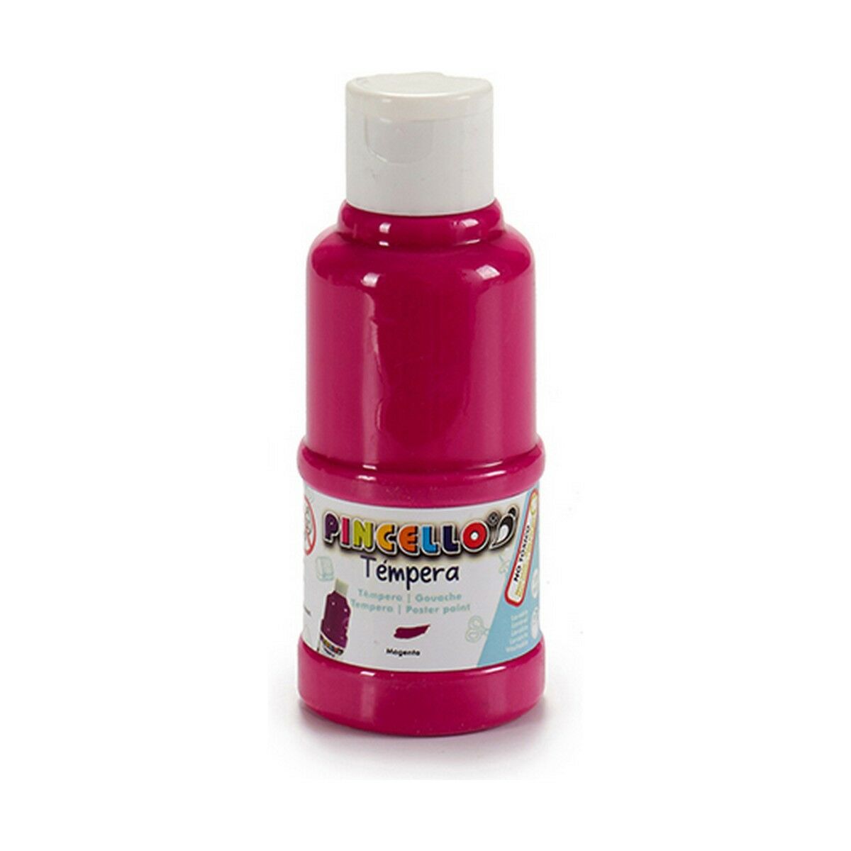 Tempera Pincello Magenta 120 ml (12 Unități) - Birou și papetărie, Arte și Meserii