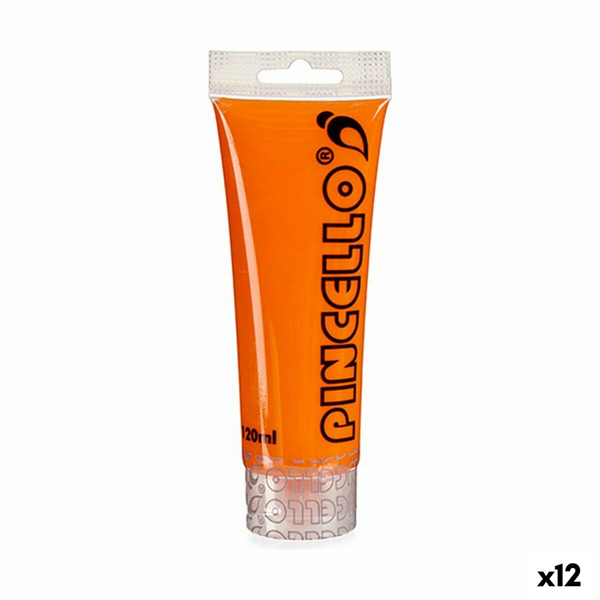Vopsea acrilică Pincello AC120-8 Portocaliu 120 ml (12 Unități) - Birou și papetărie, Arte și Meserii