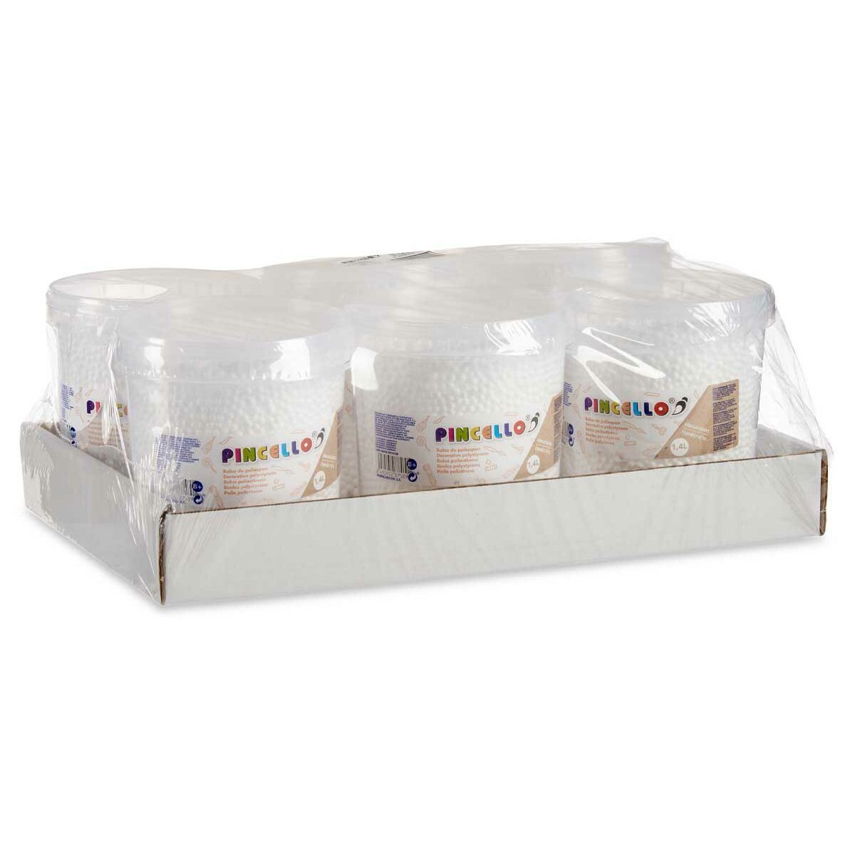 Materiale pentru artizanat Pincello POLIESPAN-BL 13,5 x 14 x 14 cm Mingi 6 Unități - Jucarii si jocuri, Activități creative