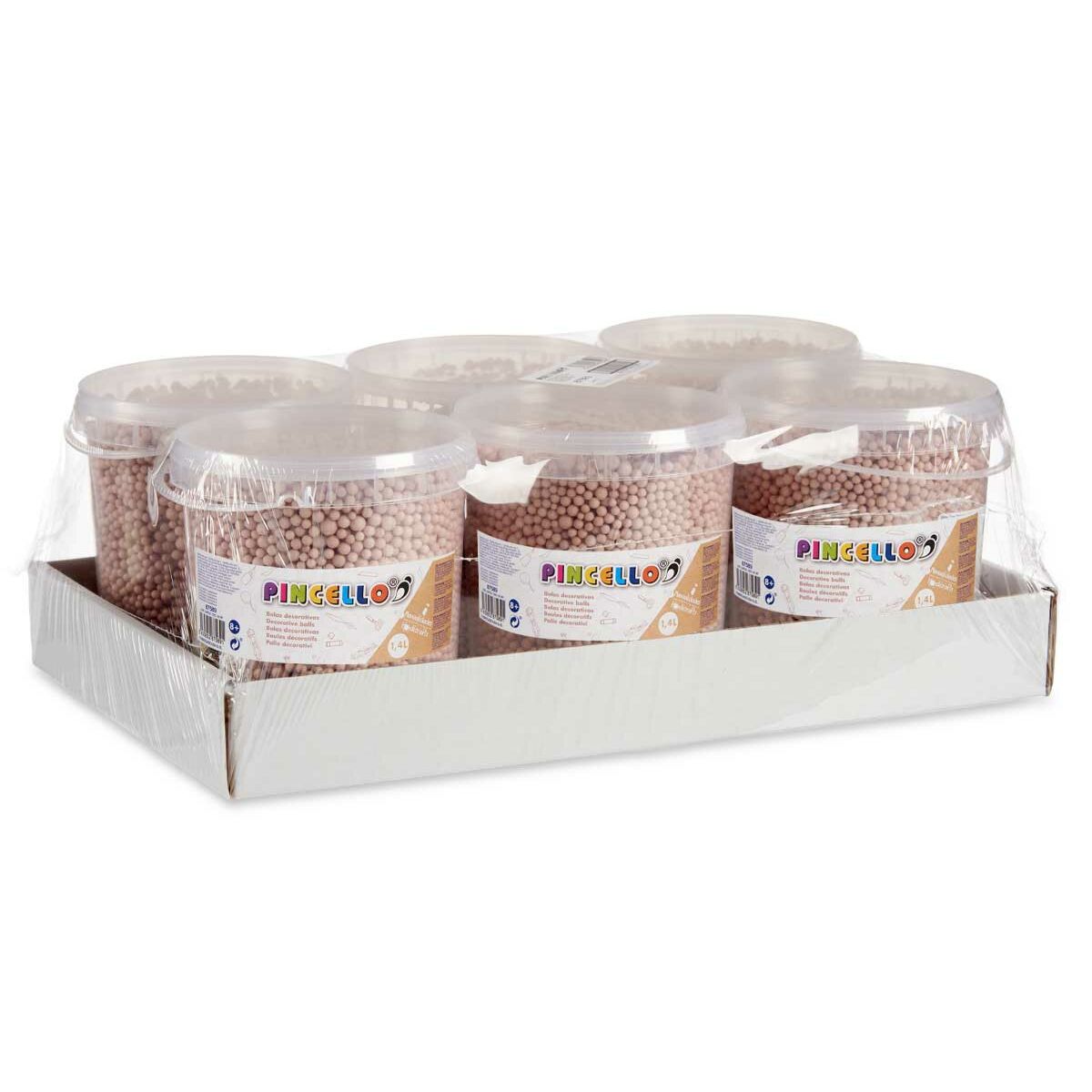 Materiale pentru artizanat Pincello POLIESPAN-MR 13,5 x 14 x 14,5 cm Mingi 6 Unități - Jucarii si jocuri, Activități creative