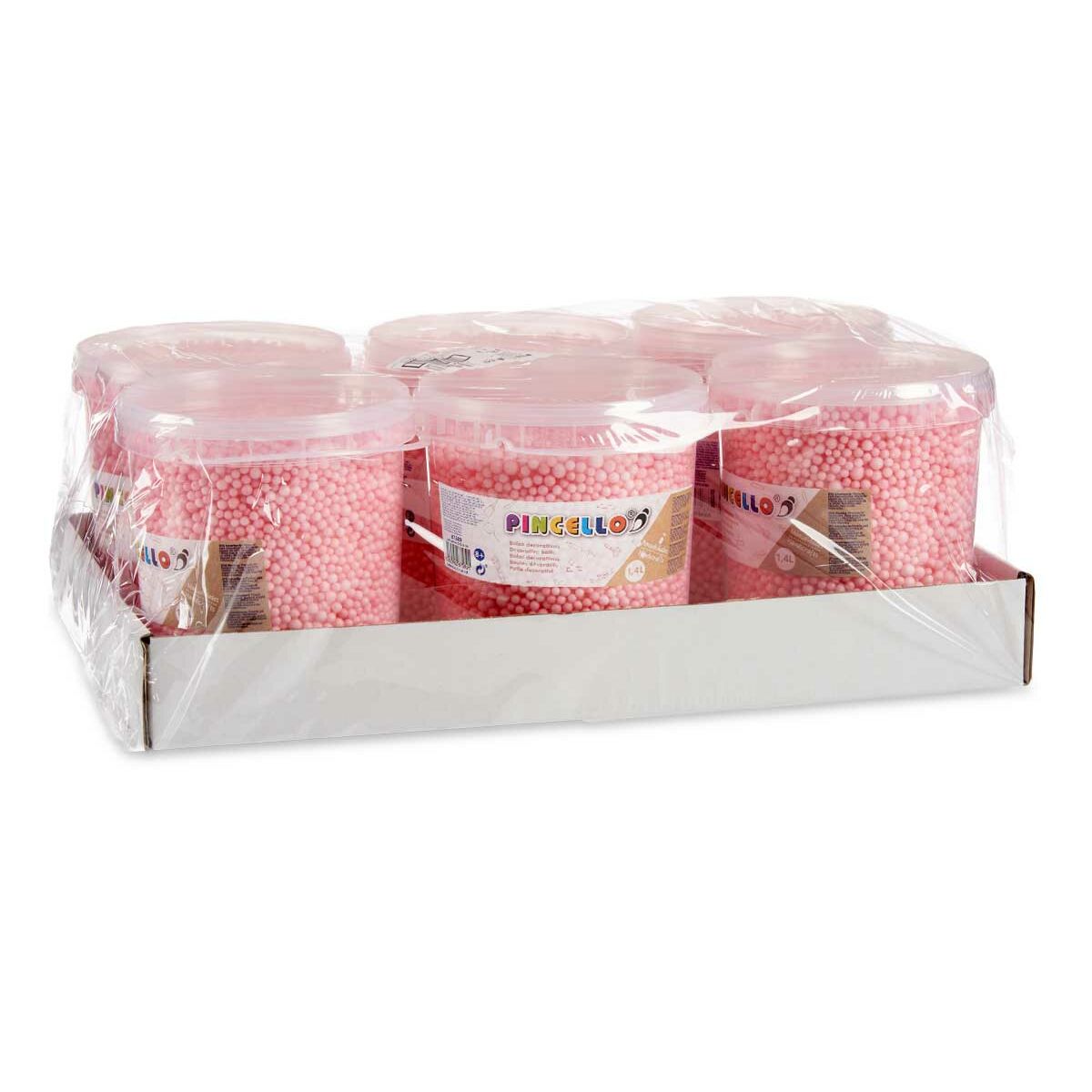 Materiale pentru artizanat Pincello POLIESPAN-RS 13,5 x 14 x 14,5 cm Mingi 6 Unități - Jucarii si jocuri, Activități creative