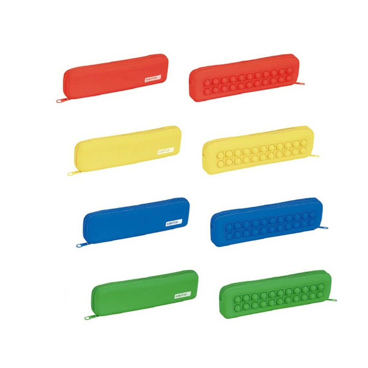 Penar Școlar Safta Pop It Multicolor Îngust (12 Piese) - Birou și papetărie, Material școlar și educațional
