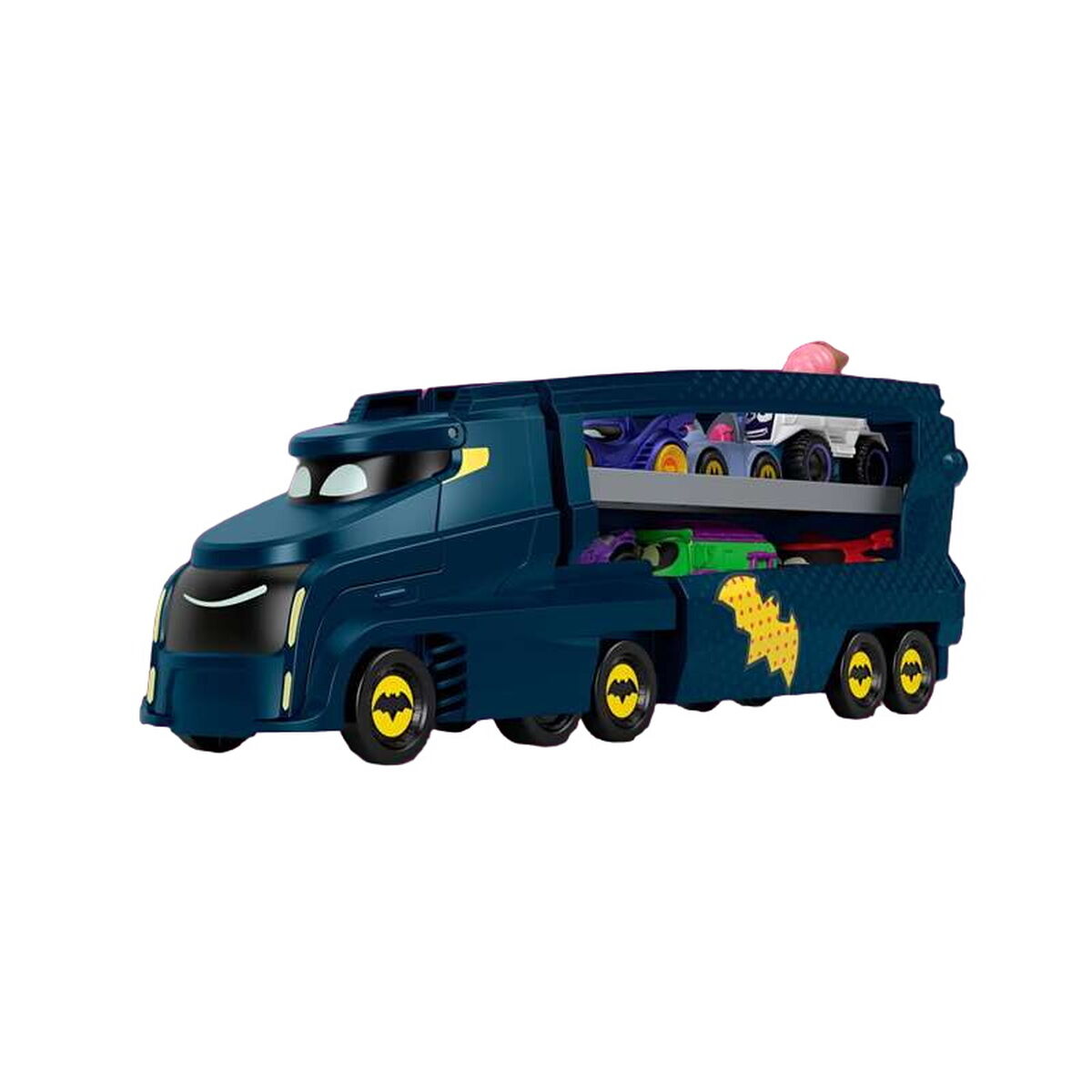 Camion Autotransporter Fisher Price Batwheels Big Big Bam - Jucarii si jocuri, Vehicule