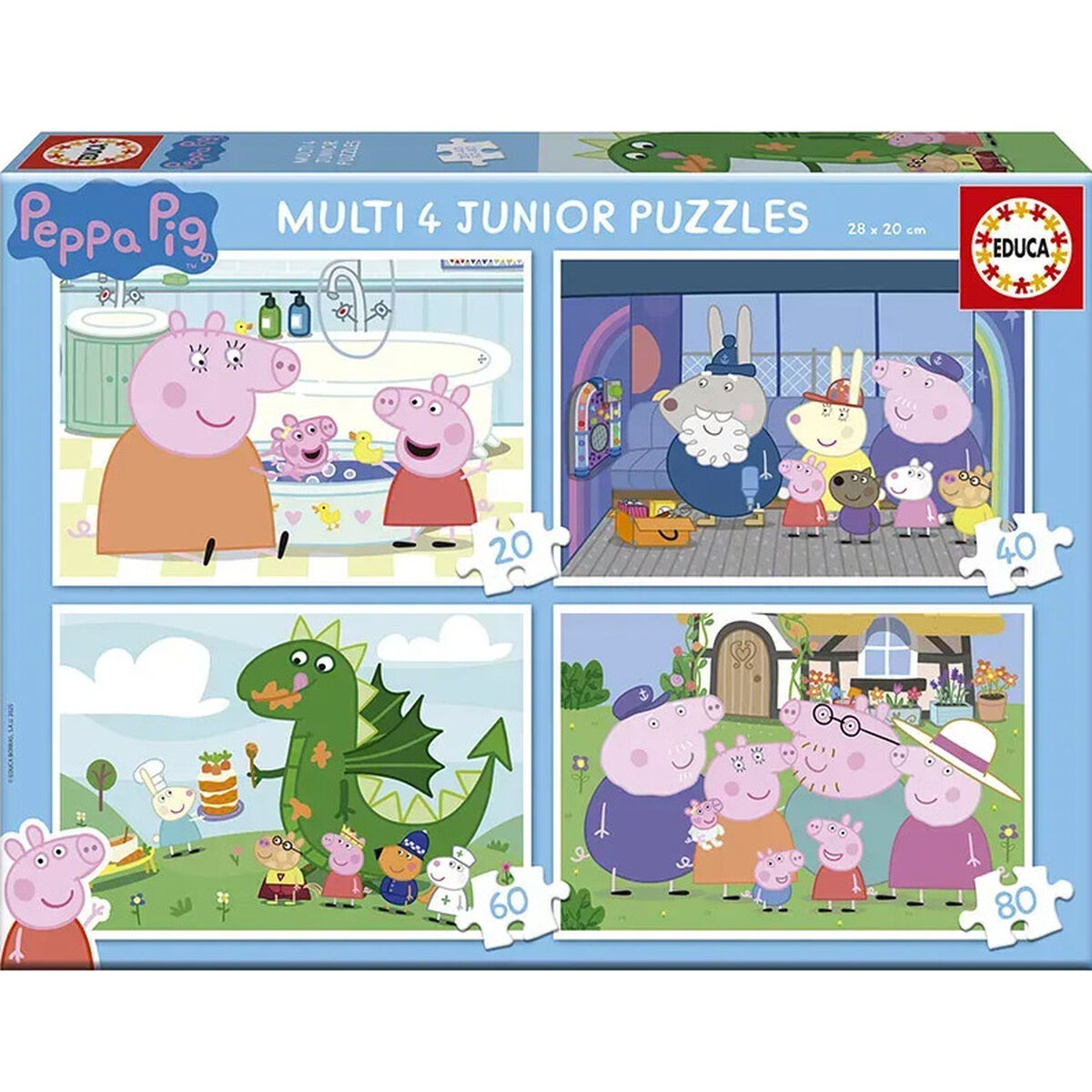 Puzzle Educa Peppa Pig - Jucarii si jocuri, Puzzle-uri și puzzle-uri