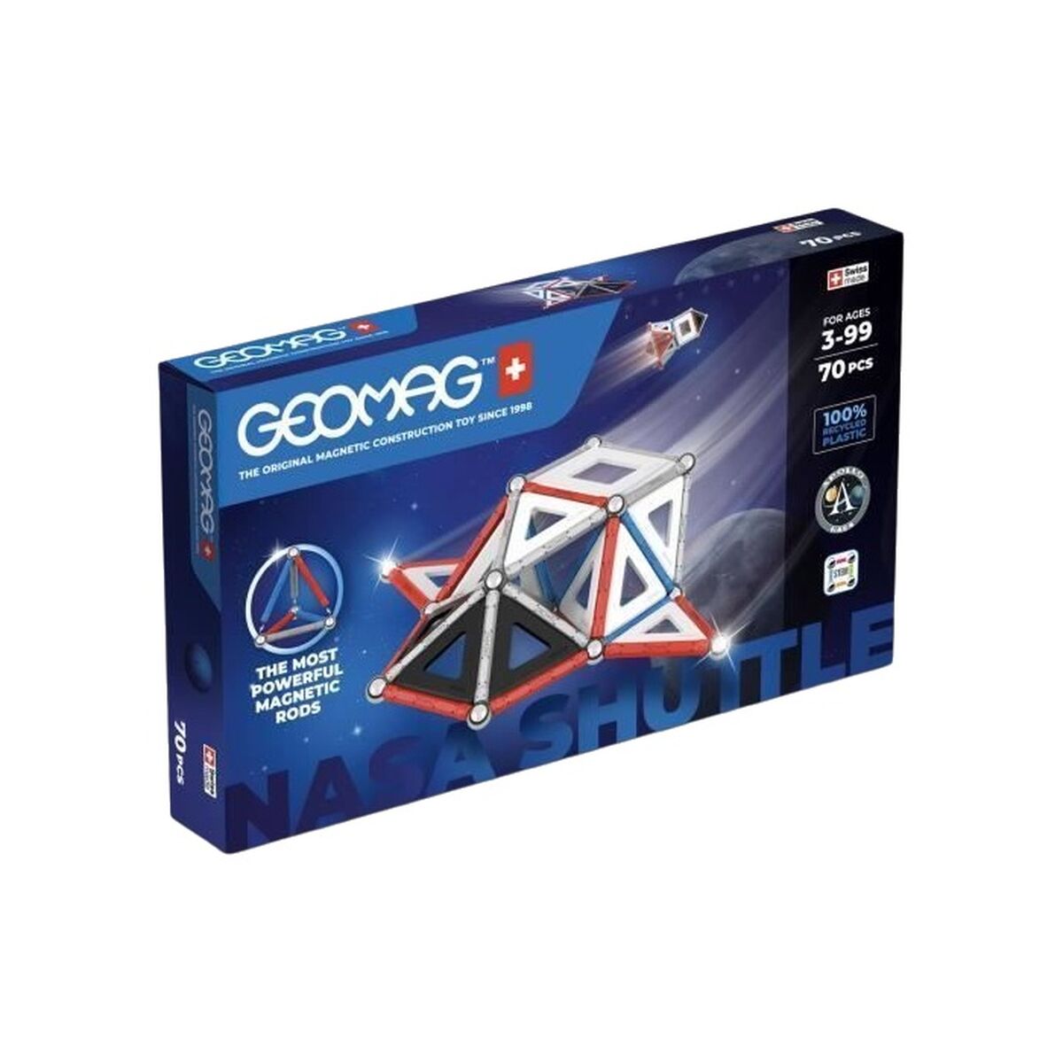 Set de Construcție Geomag Nasa Shuttle 70 piezas - Jucarii si jocuri