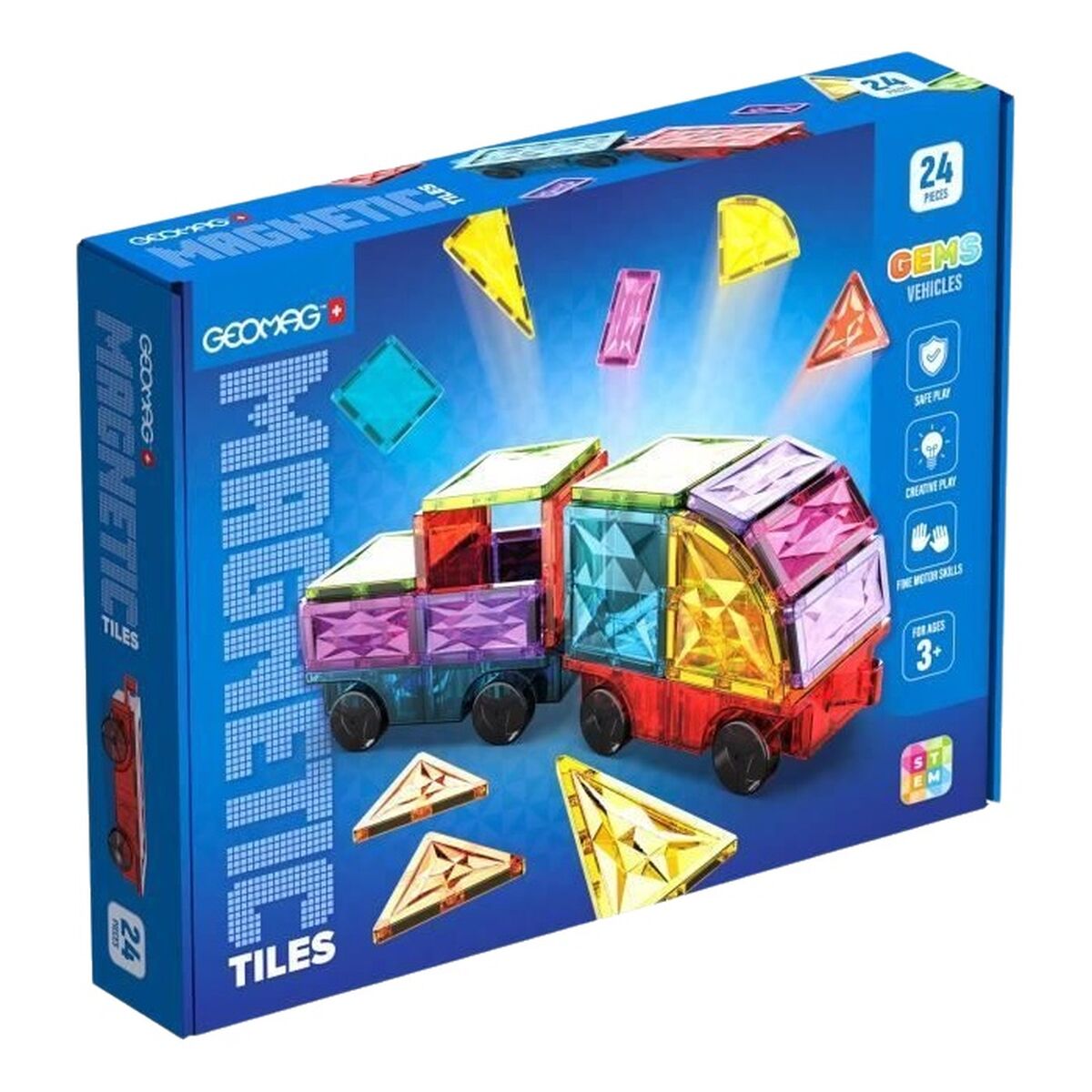 Set de Construcție Geomag 24 Piese - Jucarii si jocuri