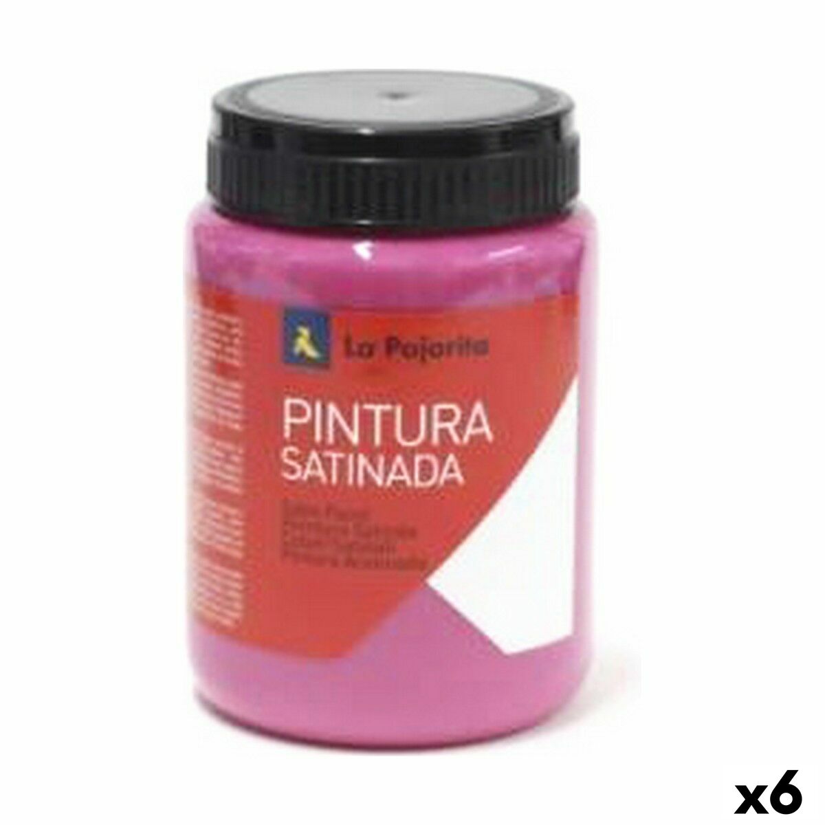Tempera La Pajarita L-24 6 Piese Magenta Şcoală Finisaj satinat - Birou și papetărie, Arte și Meserii