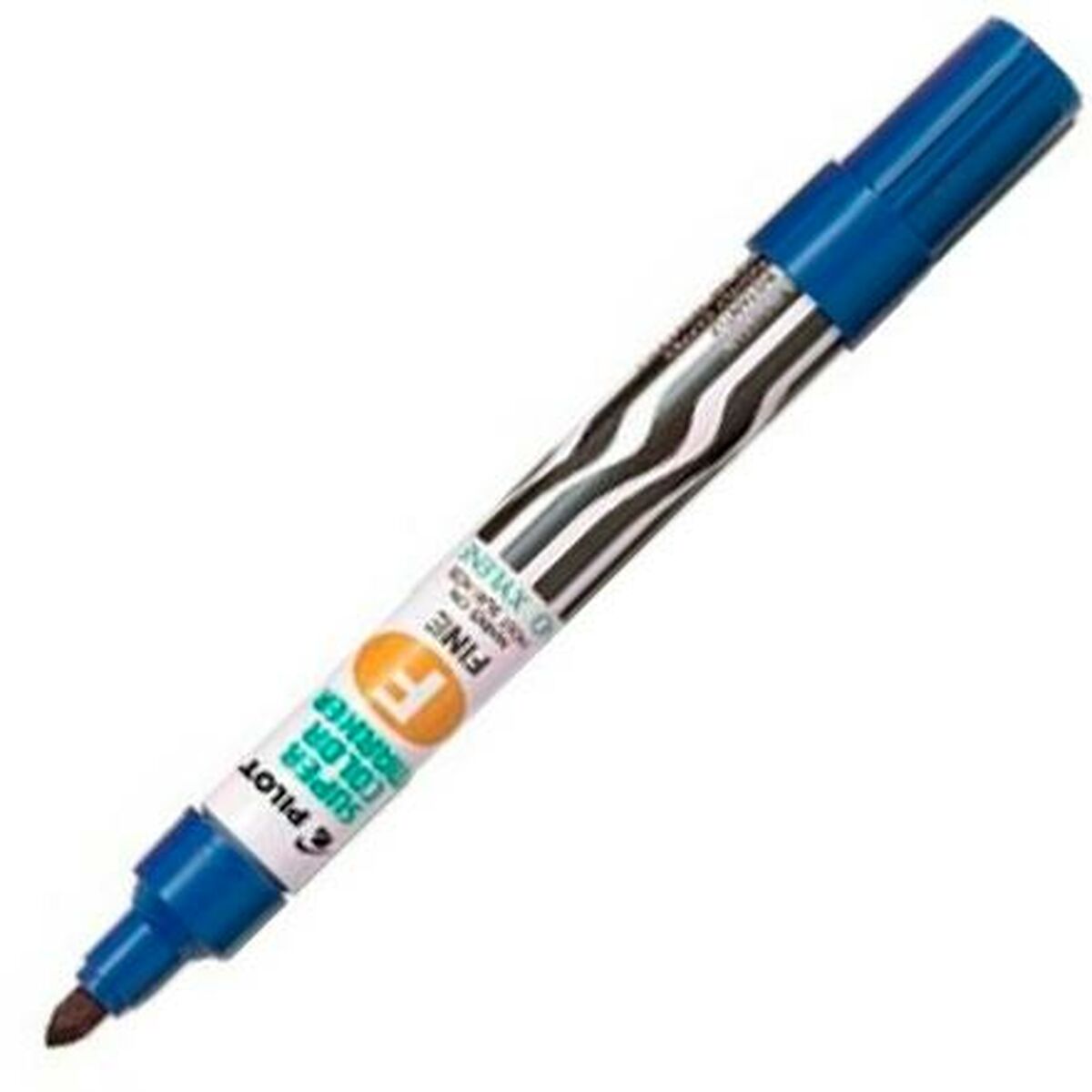 Marker permanent Pilot Sca-F Albastru Reîncărcabil/ă (12 Unități) - Birou și papetărie, Pixuri, creioane și articole de scris