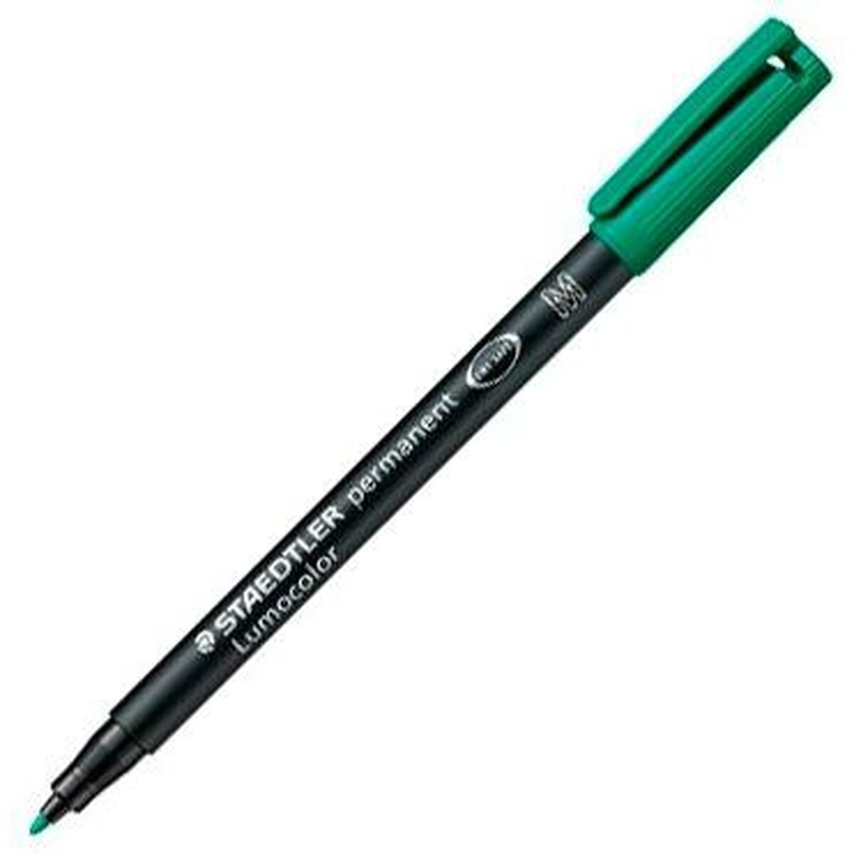 Marker permanent Staedtler Lumocolor 313-5 M Verde (10 Unități) - Birou și papetărie, Pixuri, creioane și articole de scris