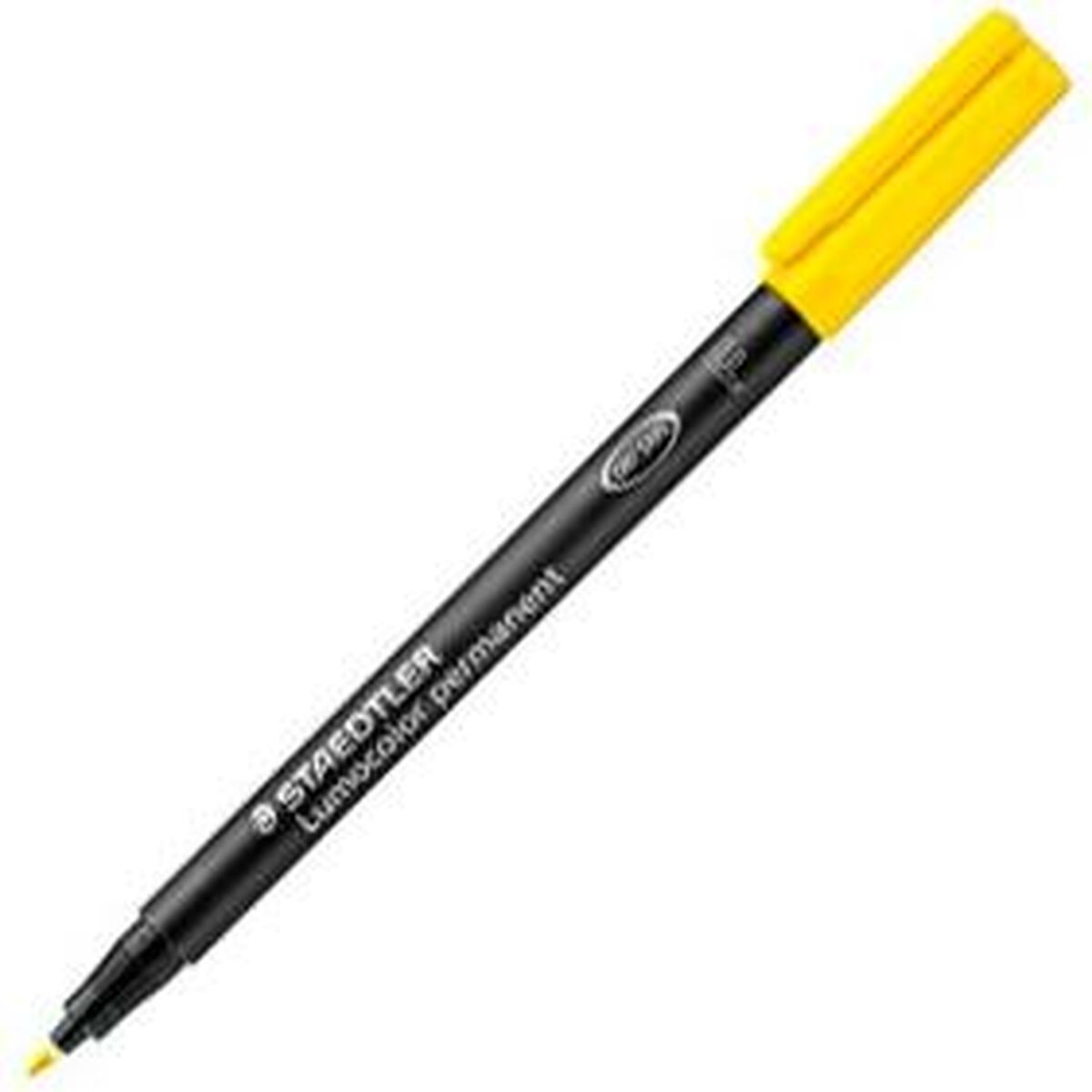 Marker permanent Staedtler 318 F Galben 0,6 mm (10 Unități) - Birou și papetărie, Pixuri, creioane și articole de scris