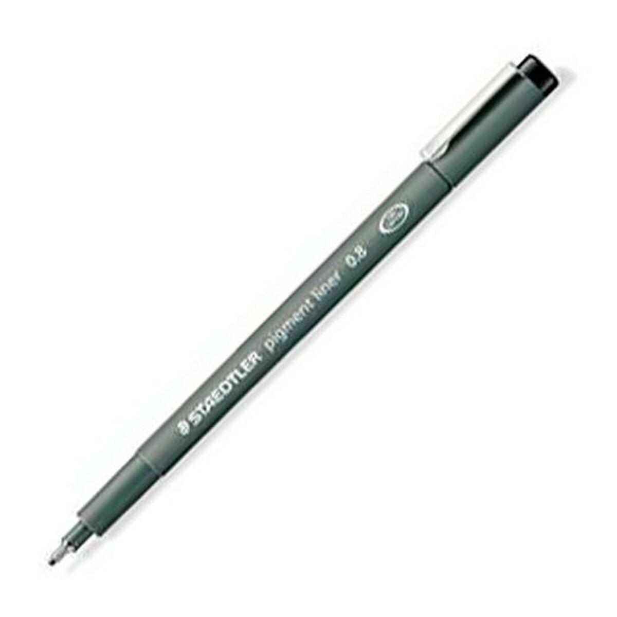 Carioci Staedtler Pigment Line Negru (10 Unități) - Birou și papetărie, Pixuri, creioane și articole de scris
