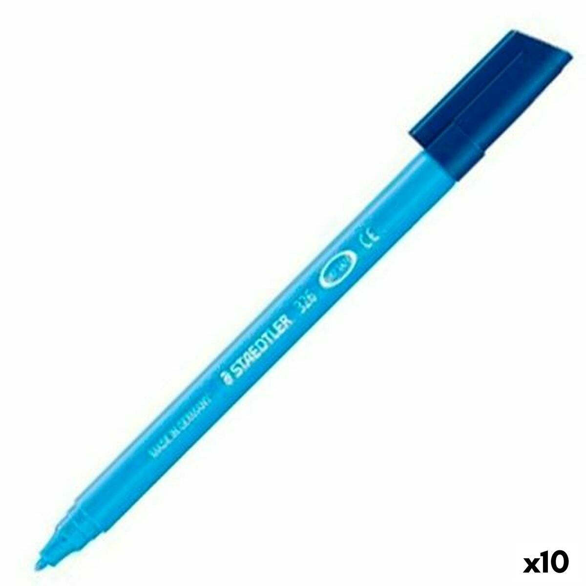 Carioci Staedtler Noris Club Celeste (10 Unități) - Birou și papetărie, Pixuri, creioane și articole de scris