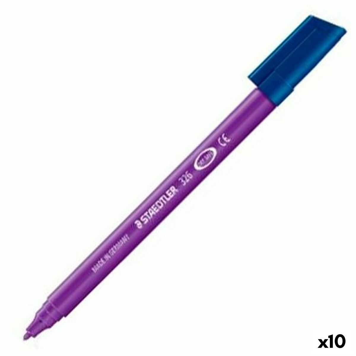 Carioci Staedtler Noris Club Liliachiu (10 Unități) - Birou și papetărie, Pixuri, creioane și articole de scris