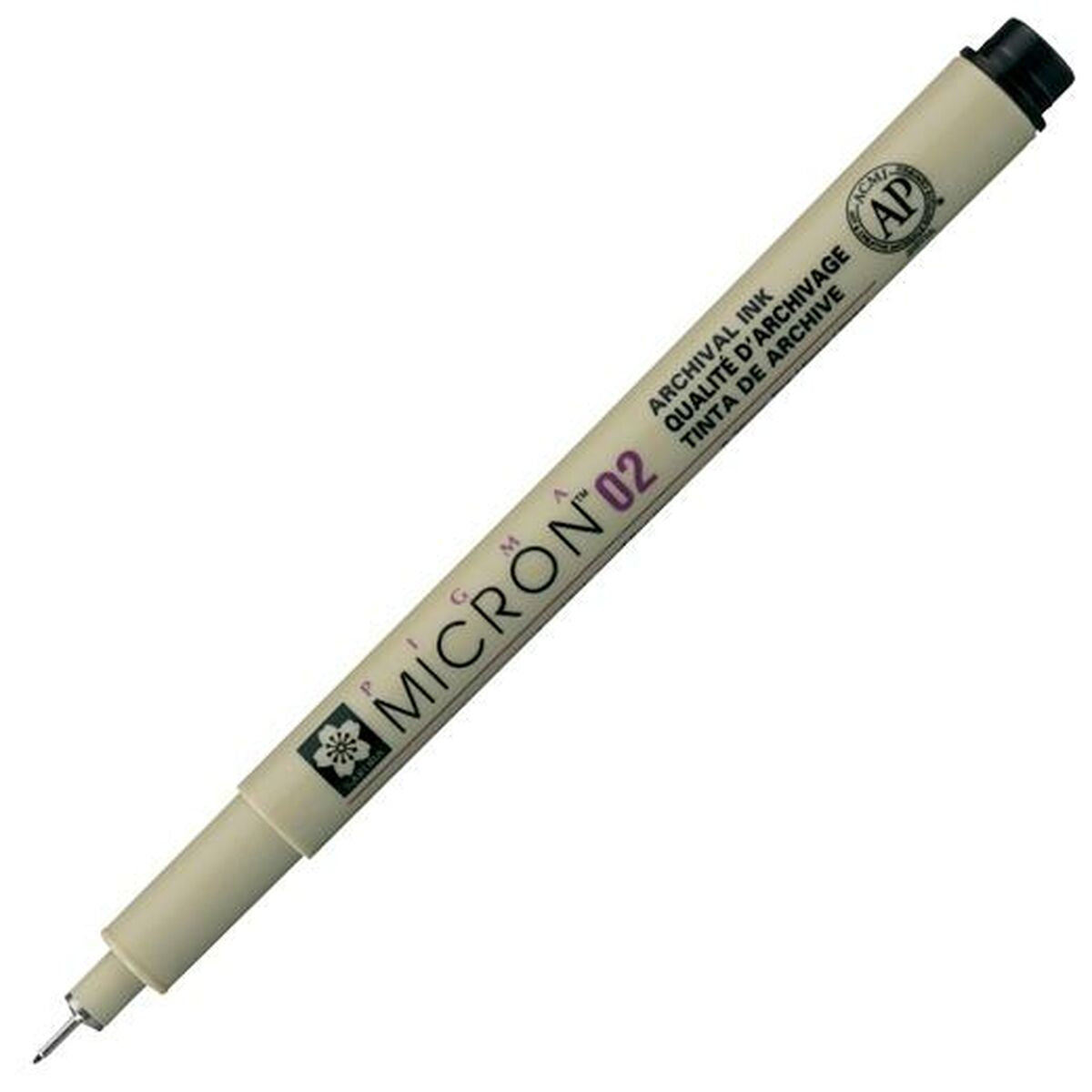 Carioci Talens Sakura Pigma Micron 02 Negru (12 Unități) - Birou și papetărie, Pixuri, creioane și articole de scris