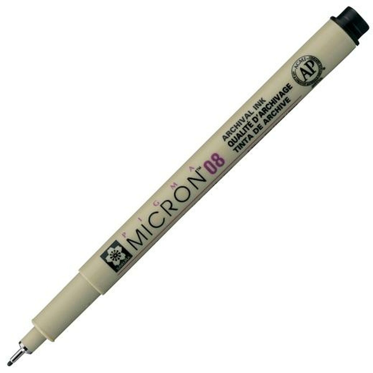 Carioci Talens Sakura Pigma Micron 08 Negru (12 Unități) - Birou și papetărie, Pixuri, creioane și articole de scris