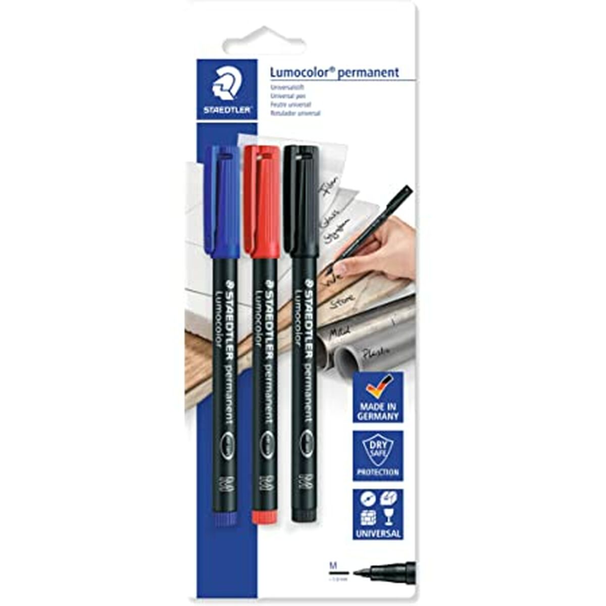 Set de Carioci Staedtler Lumocolor 317-S Multicolor 10 Piese (15 Unități) - Birou și papetărie, Pixuri, creioane și articole de scris