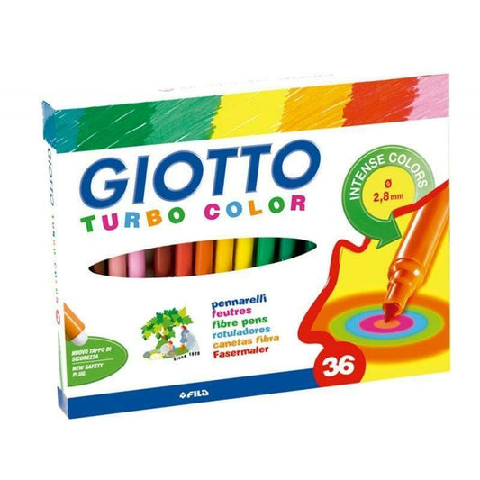 Set de Carioci Giotto Turbo Color Multicolor (5 Unități) - Birou și papetărie, Pixuri, creioane și articole de scris