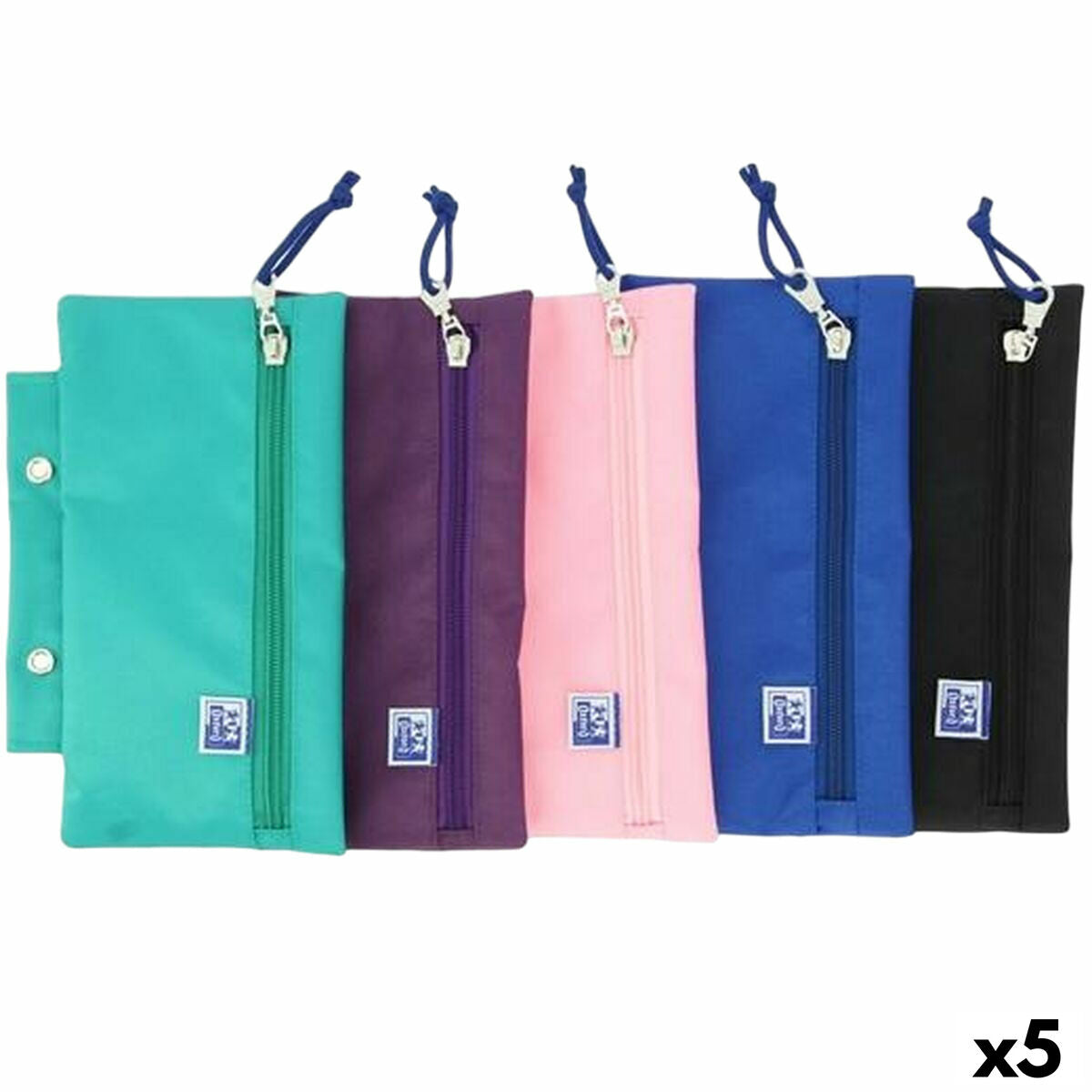 Penar Școlar Oxford eBinder Multicolor 22 x 13 cm (5 Unități) - Birou și papetărie, Material școlar și educațional