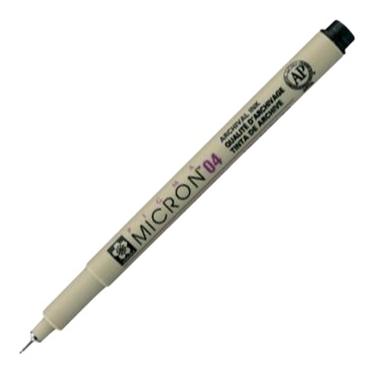 Carioci Talens Sakura PIGMA MICRON 04 Negru (12 Unități) - Birou și papetărie, Pixuri, creioane și articole de scris