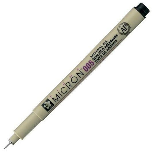 Carioci Talens Sakura PIGMA MICRON 005 Negru (12 Unități) - Birou și papetărie, Pixuri, creioane și articole de scris
