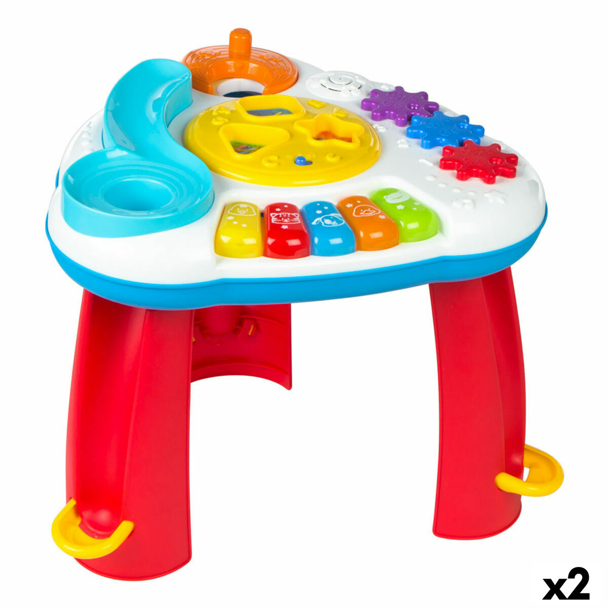 Jucărie muzicală Winfun 39 x 35 x 37 cm (2 Unități) - Bebelus, Jucăriile copilăriei timpurii