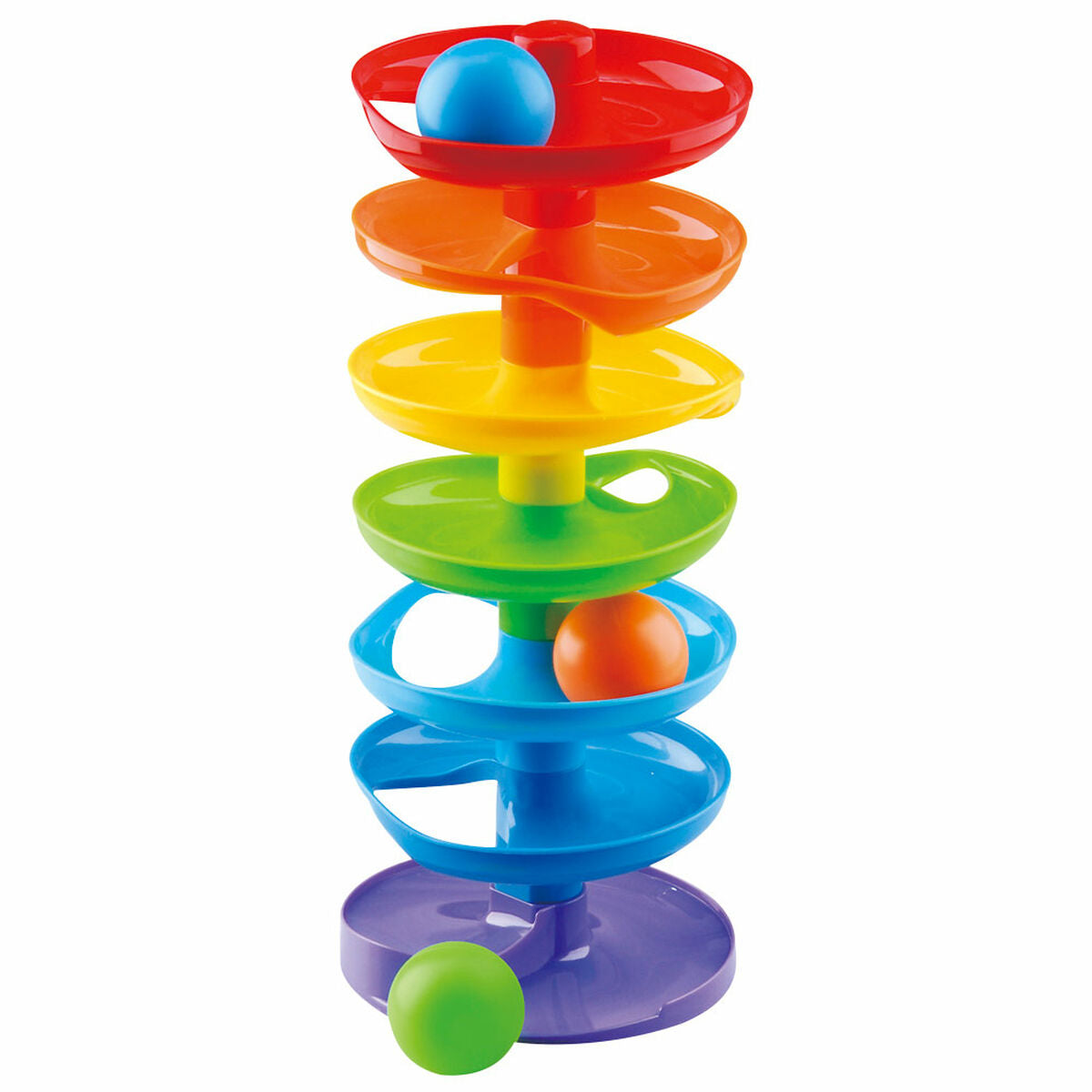 Spirală de Activități PlayGo Rainbow 4 Unități 15 x 37 x 15,5 cm - Bebelus, Jucăriile copilăriei timpurii