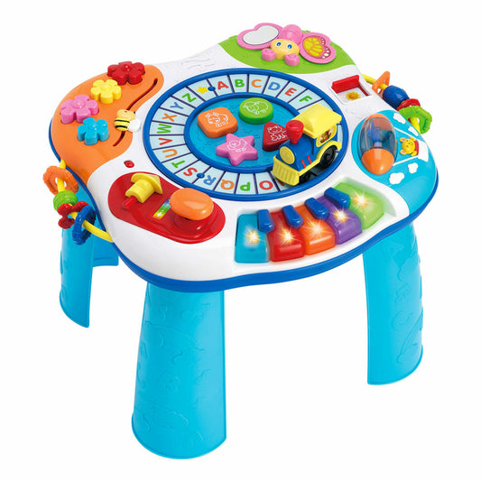 Centru de activităţi Winfun Train & Piano 2 Unități 42 x 34 x 37,7 cm - Bebelus, Jucăriile copilăriei timpurii