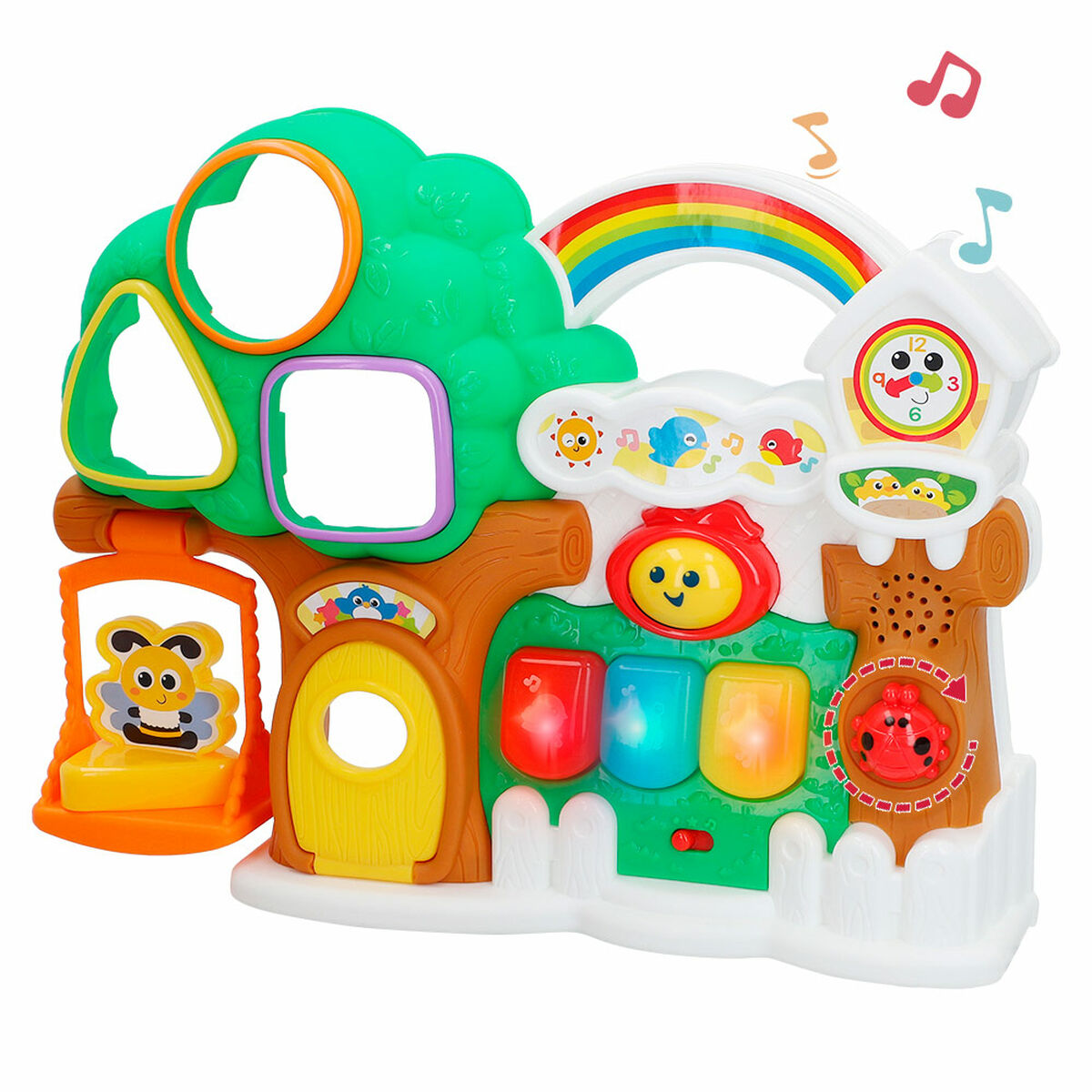 Jucărie interactivă pentru bebeluși Winfun Casă 32 x 24,5 x 7 cm (6 Unități) - Bebelus, Jucăriile copilăriei timpurii