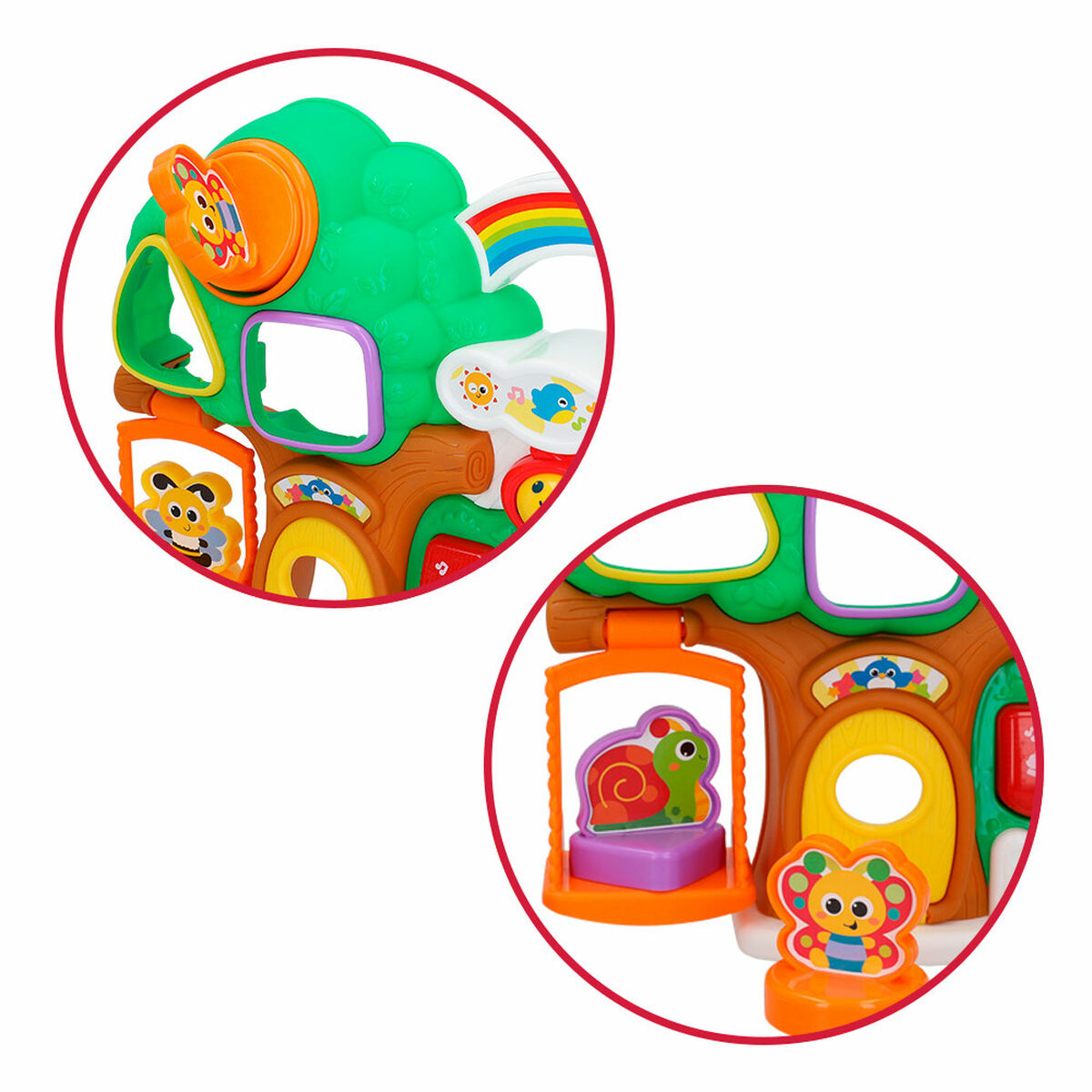 Jucărie interactivă pentru bebeluși Winfun Casă 32 x 24,5 x 7 cm (6 Unități) - Bebelus, Jucăriile copilăriei timpurii
