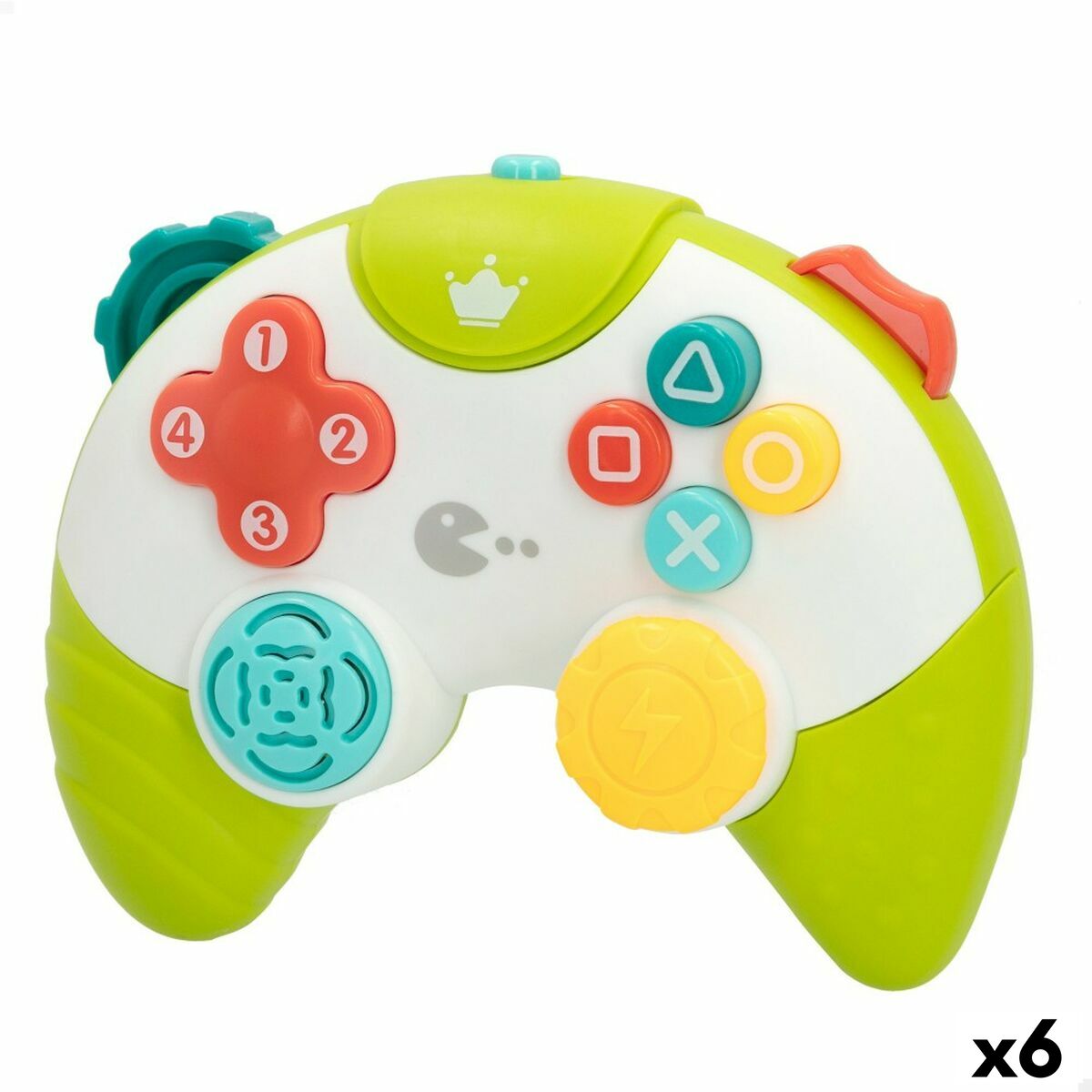 Toy controller Colorbaby Verde 15 x 5,5 x 12 cm (6 Unități) - Bebelus, Jucăriile copilăriei timpurii
