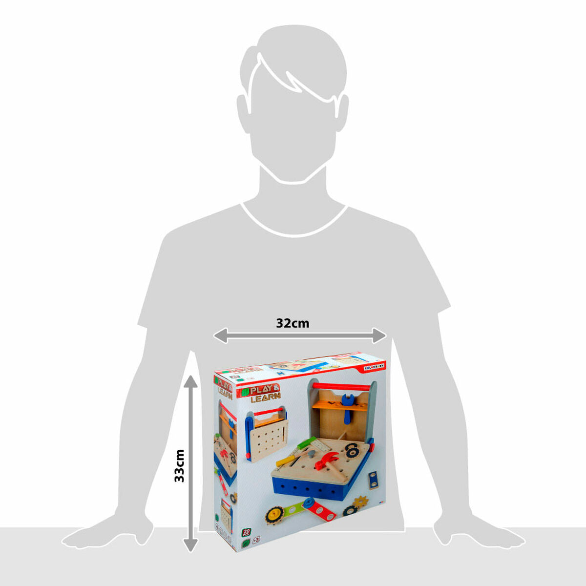 Set deunelte pentru copii Colorbaby 20 Piese 2 Unități - Jucarii si jocuri, Imitații de jocuri