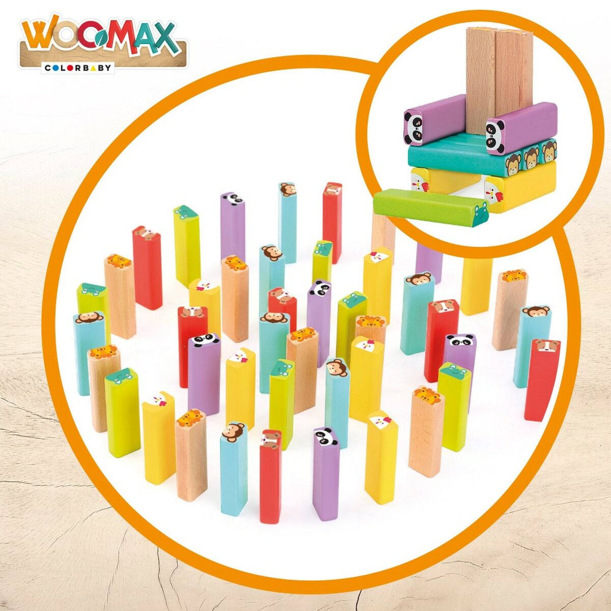 Set de Construcție Woomax (6 Unități) - Jucarii si jocuri