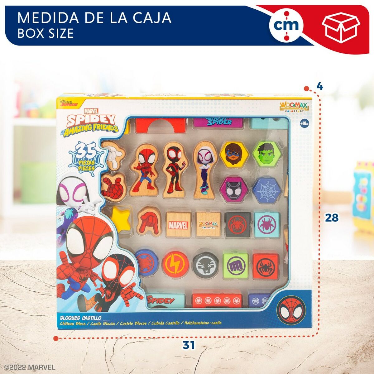 Set de Construcție Spidey 33 Piese (6 Unități) - Jucarii si jocuri