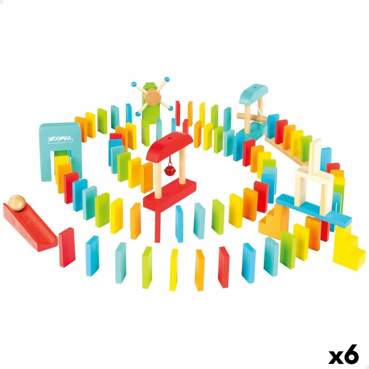 Domino Woomax (6 Unități) - Jucarii si jocuri, Jocuri și accesorii