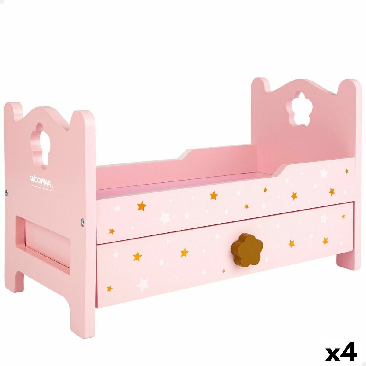 Pat Woomax Roz 4 Unități 31 x 20 x 16 cm - Jucarii si jocuri, Păpuși și accesorii