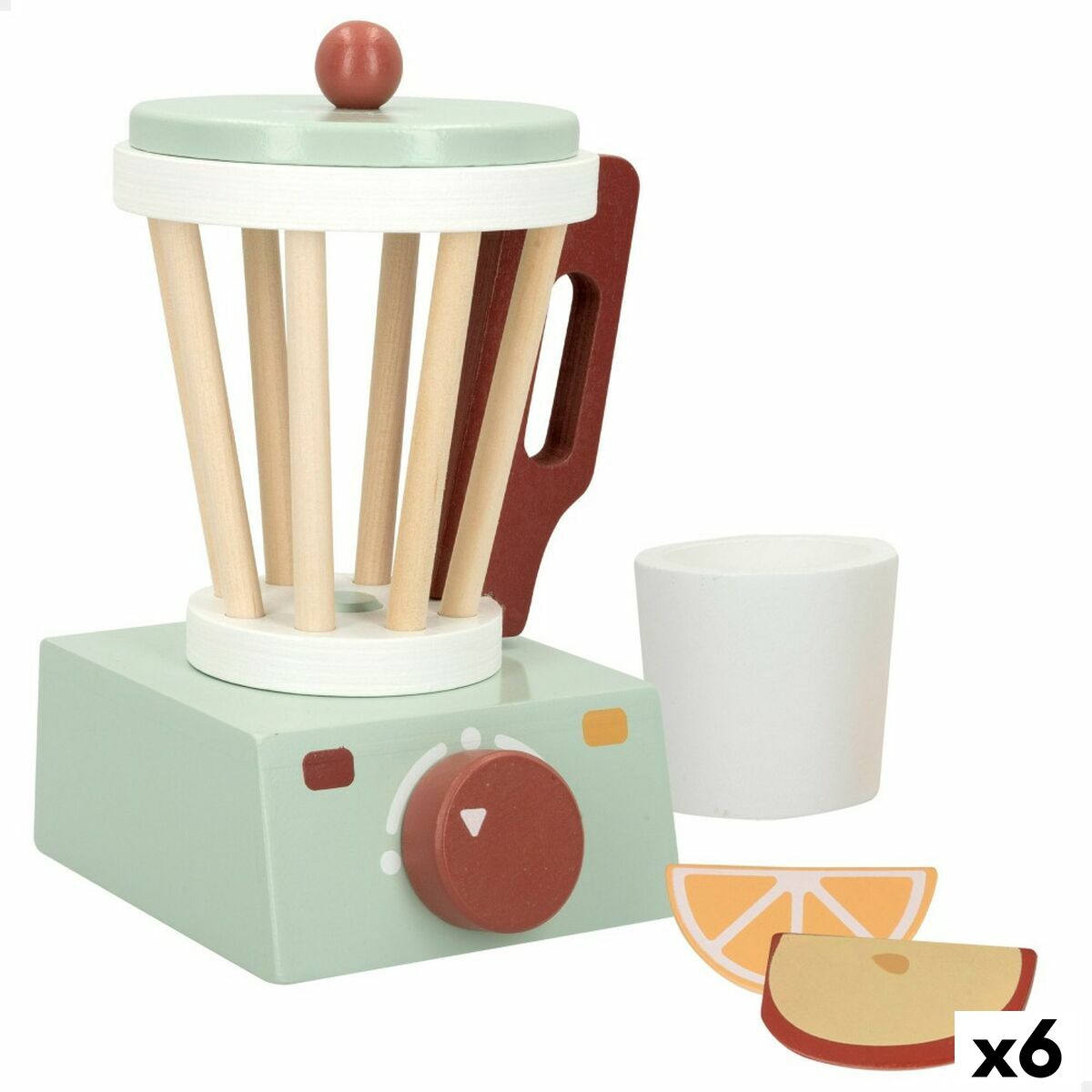 Mixer de jucărie Woomax 6 Piese 11,5 x 17,5 x 11,5 cm (6 Unități) - Jucarii si jocuri, Imitații de jocuri