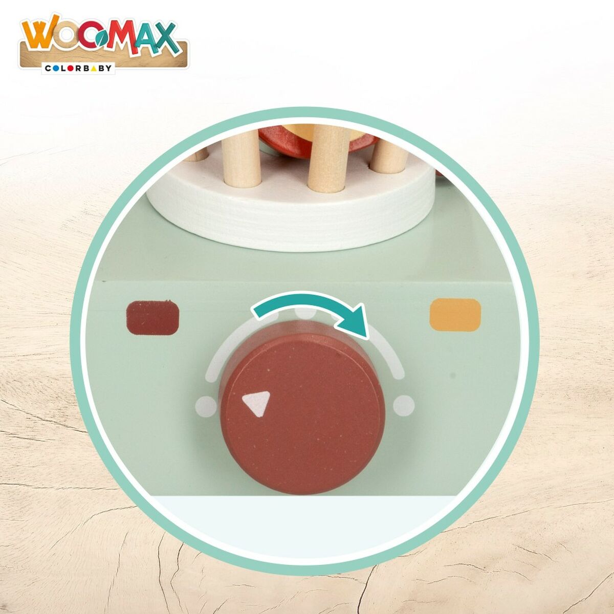 Mixer de jucărie Woomax 6 Piese 11,5 x 17,5 x 11,5 cm (6 Unități) - Jucarii si jocuri, Imitații de jocuri