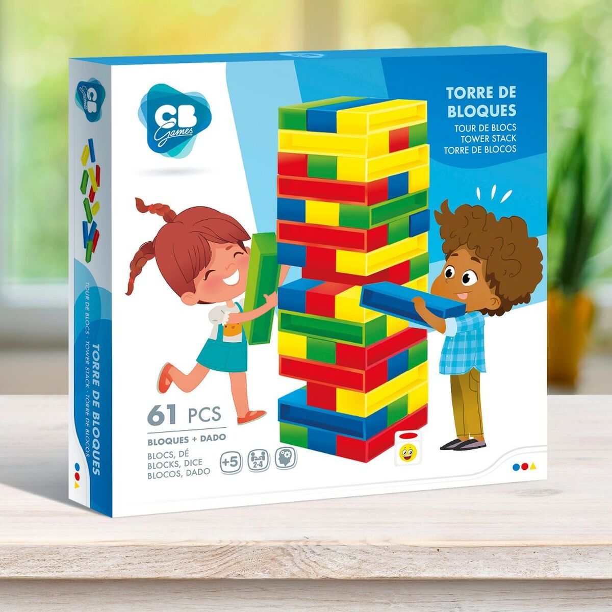 Plăci de Construcții CB Games 61 Piese - Jucarii si jocuri