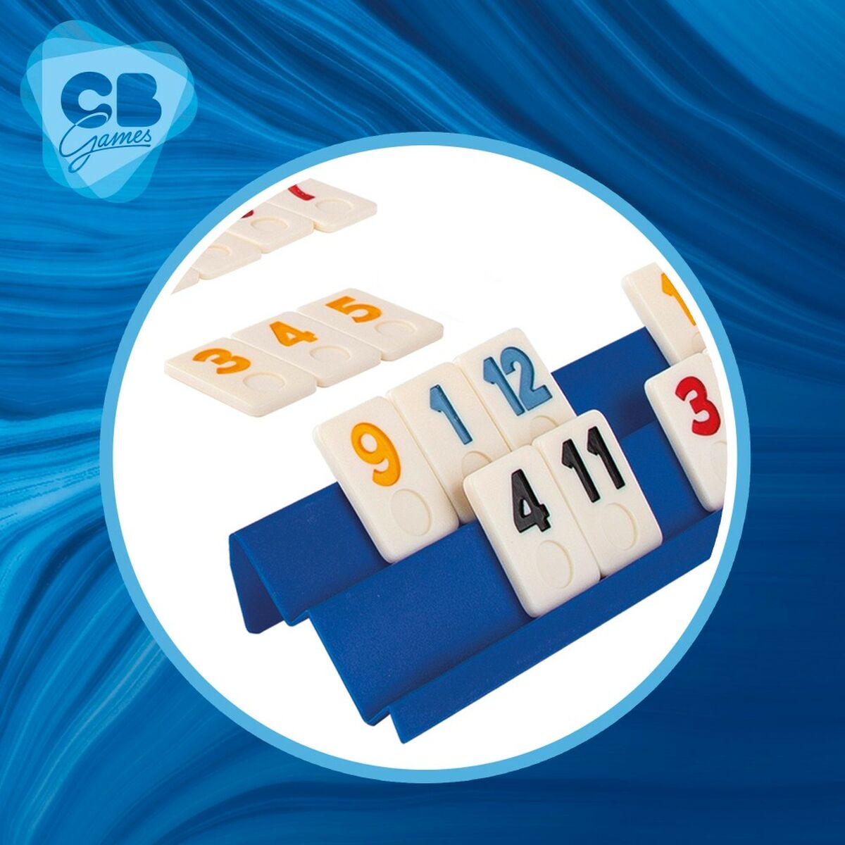 Joc de Masă Colorbaby Rummi 24,5 x 3 x 6 cm (6 Unități) (112 Piese) - Jucarii si jocuri, Jocuri și accesorii