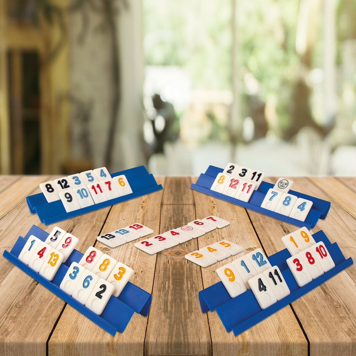 Joc de Masă Colorbaby Rummi 24,5 x 3 x 6 cm (6 Unități) (112 Piese) - Jucarii si jocuri, Jocuri și accesorii