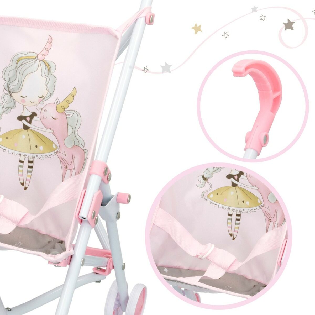 Scaun pentru Păpuși Colorbaby Adventure 28 x 56 x 42 cm 12 Unități - Jucarii si jocuri, Păpuși și accesorii