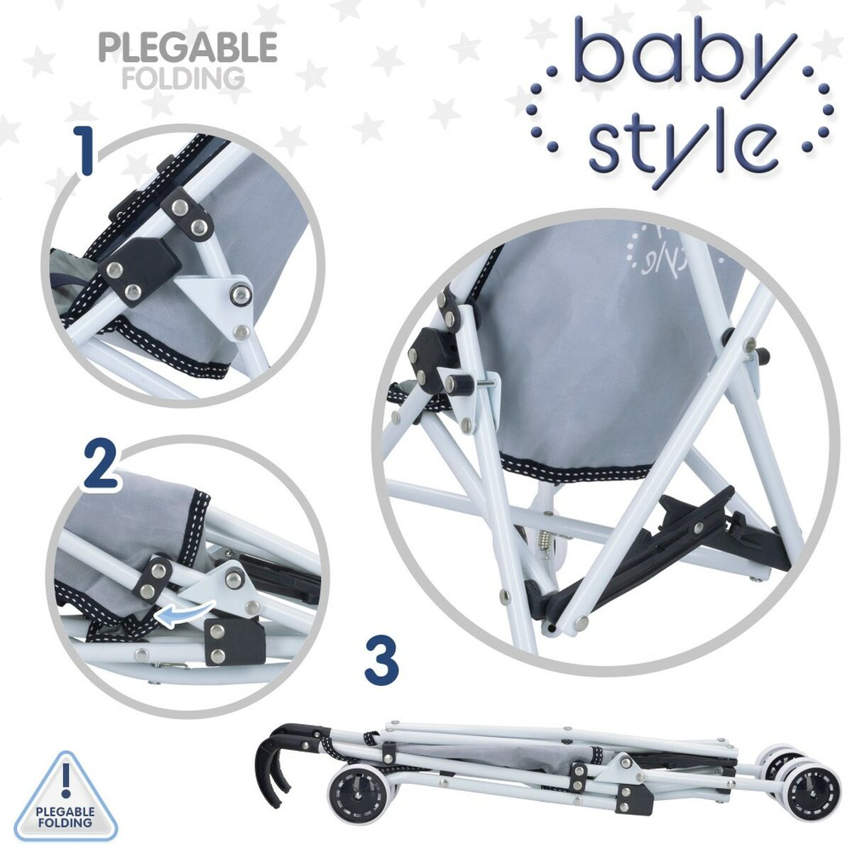 Scaun pentru Păpuși Colorbaby Natural 27 x 56 x 53 cm 12 Unități - Jucarii si jocuri, Păpuși și accesorii