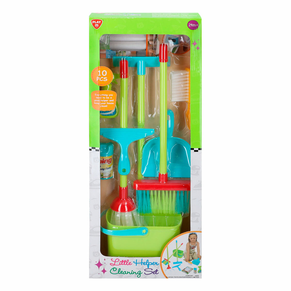 Kit de curățare et de depozitare PlayGo 6 x 50 x 6 cm (4 Unități) - Jucarii si jocuri, Imitații de jocuri