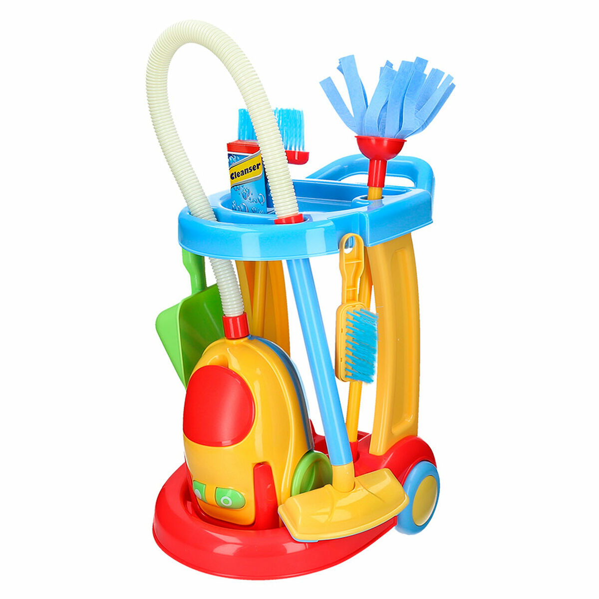 Coș de Curățare cu Accesorii PlayGo 30,5 x 67 x 37 cm (2 Unități) - Jucarii si jocuri, Imitații de jocuri