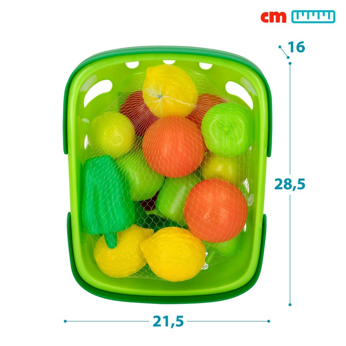 Set de Alimente de Jucărie Colorbaby 22 Piese (12 Unități) - Jucarii si jocuri, Imitații de jocuri
