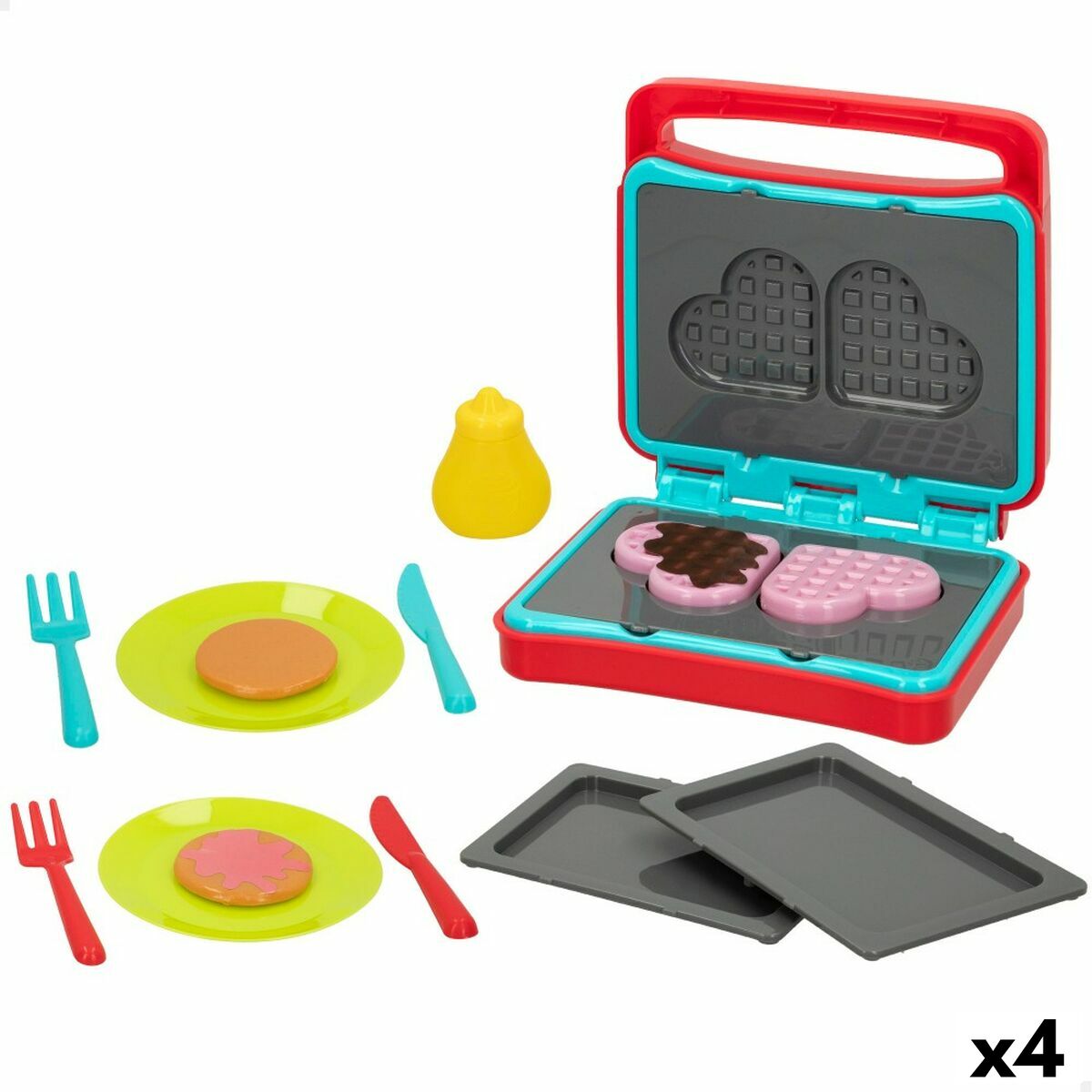 Aparat de jucărie PlayGo 16 x 16 x 5 cm (4 Unități) - Jucarii si jocuri, Imitații de jocuri