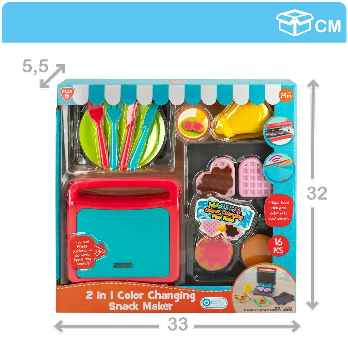 Aparat de jucărie PlayGo 16 x 16 x 5 cm (4 Unități) - Jucarii si jocuri, Imitații de jocuri