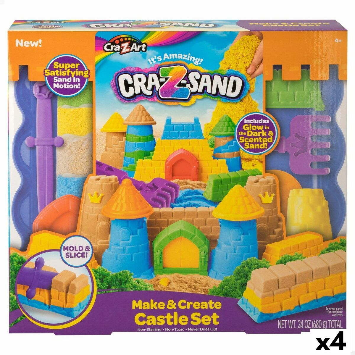 Set pentru Lucru Manual Cra-Z-Art Cra-Z-Sand Castle - Jucarii si jocuri, Activități creative