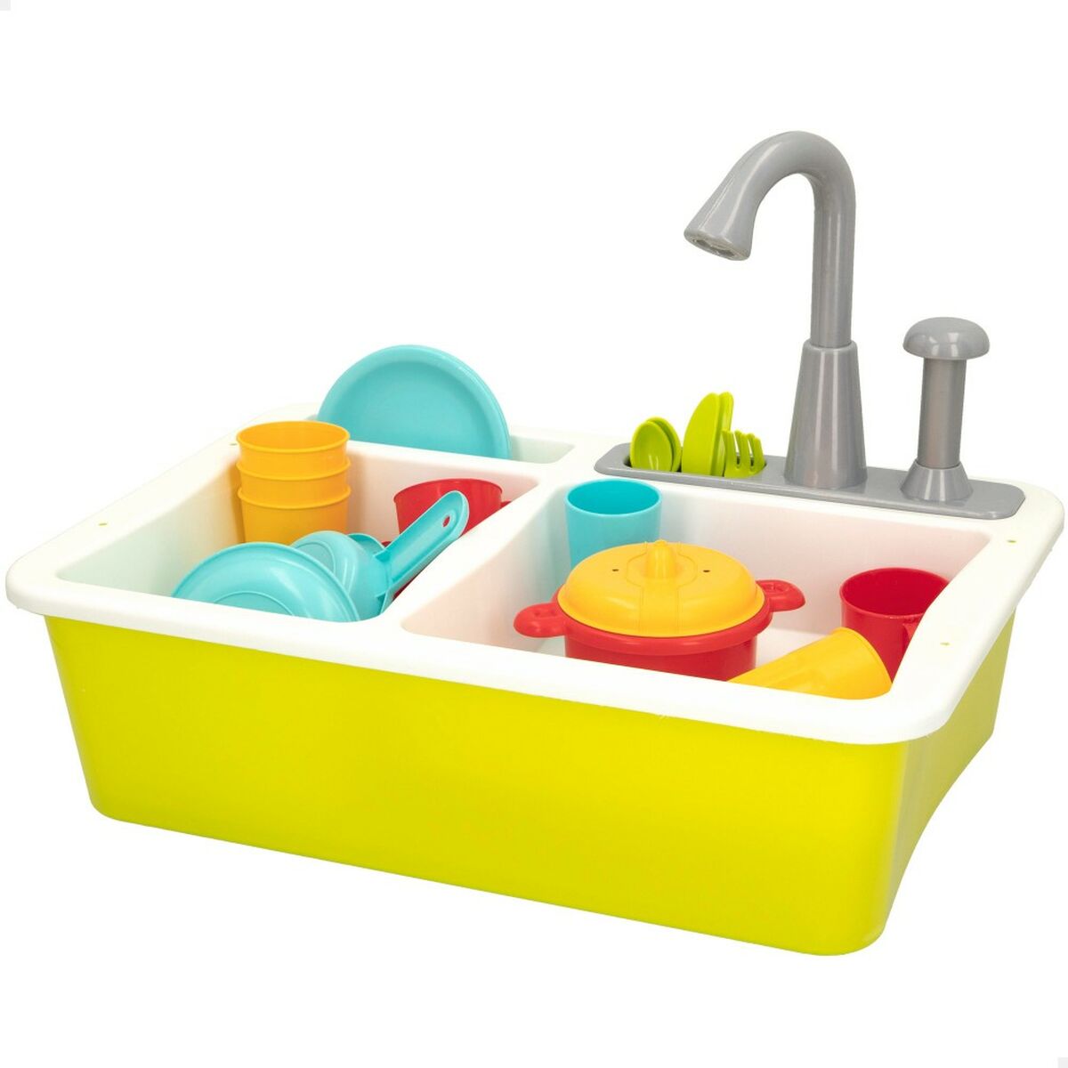 Bucătărie de Jucărie Colorbaby 22 Piese 42 x 29 x 28 cm Accesorii Chiuvetă - Jucarii si jocuri, Imitații de jocuri